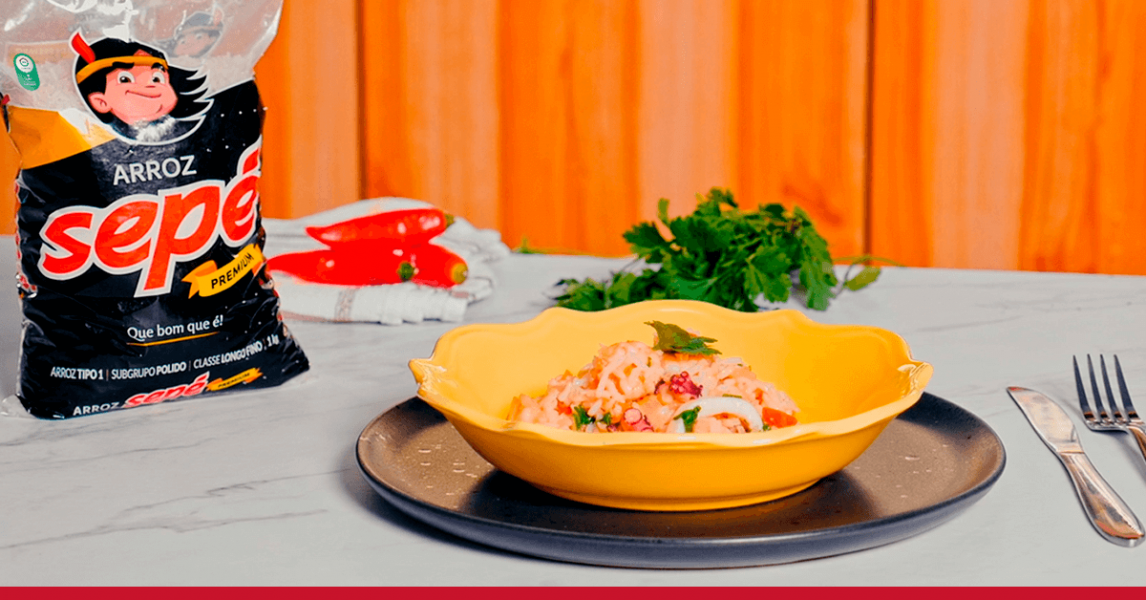 Arroz com frutos do mar
